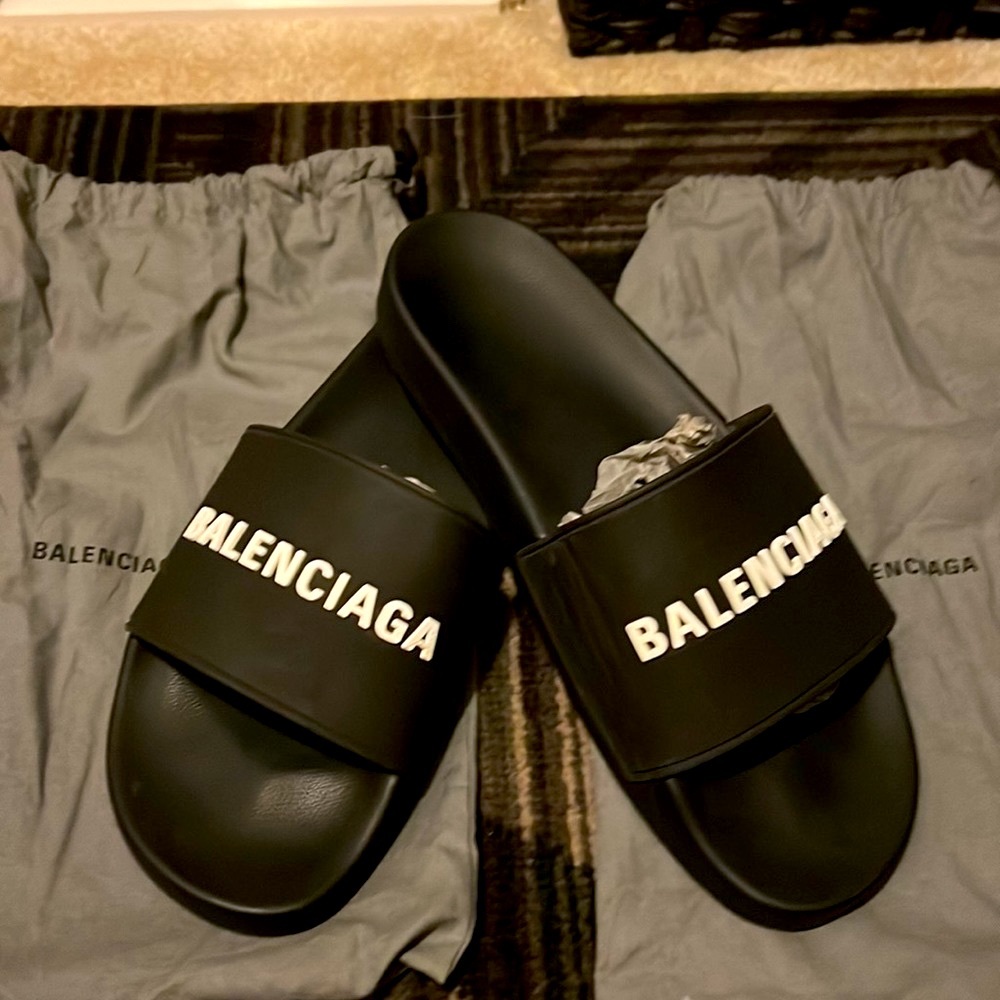 Men’s Balenciaga slides size 11 US